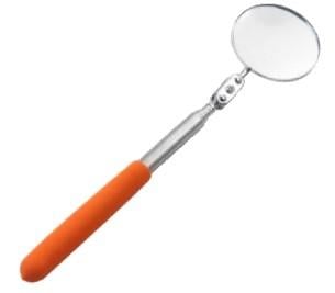 TELESCOPIC ENGINE INSPECTION MIRROR, 2 INCH ADJUSTABLE HINGE / 580mm MAX