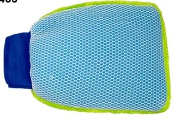 CLEANING 2-IN-1 WASH MITT, MICROFIBRE & SPONGE