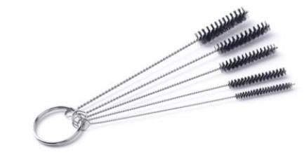 5PC CARBURETOR JET CLEANING NYLON BRUSH SET (2 - 6mm)