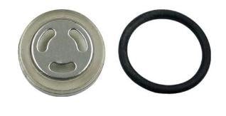 MASTER CYLINDER BRAKE RESERVOIR SIGHT GLASS + GASKET 18mm