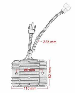 VOLTAGE REGULATOR 6V DUCATI 1098 848 1198 749 54040191A