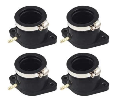 CARBURETOR  FLANGE INTAKE MANIFOLD SET-4 1981-1983 YAMAHA XJ650 XJ750 XJ750RH