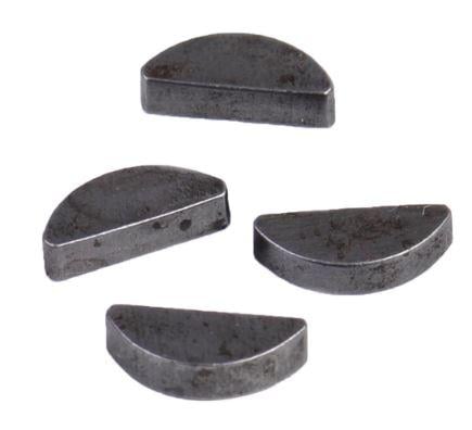 WOODRUFF KEY 3.00 x 12.20 x 5.00mm (PACK OF 4)