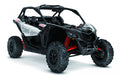 MODEL DIE CAST CAN-AM MAVERICK X3, SILVER, BLACK AND RED, SCALE 1:18, NEWRAY 58193A