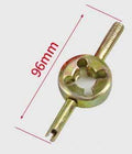 VALVE REPAIR TOOL 3-in-1, TAP & DIE WITH VALVE CORE REMOVAL