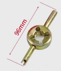 VALVE REPAIR TOOL 3-in-1, TAP & DIE WITH VALVE CORE REMOVAL