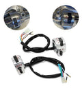 HANDLEBAR SWITCH SET RH & LH CONTROLS CAFE RACER CLASSIC