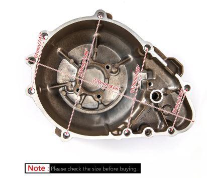 Engine Crank Cover Case BRONZE, Kawasaki 2003-2006 Z750 Z1000 2004 2005, COVER-GENERATOR 14031-1403