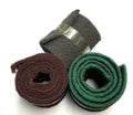 SCOTCH BRITE BRIGHT CLEANING ALLOY, 115mm X 3MTR COARSE MEDIUM FINE, GASKET CLEANING / BORE LINERS