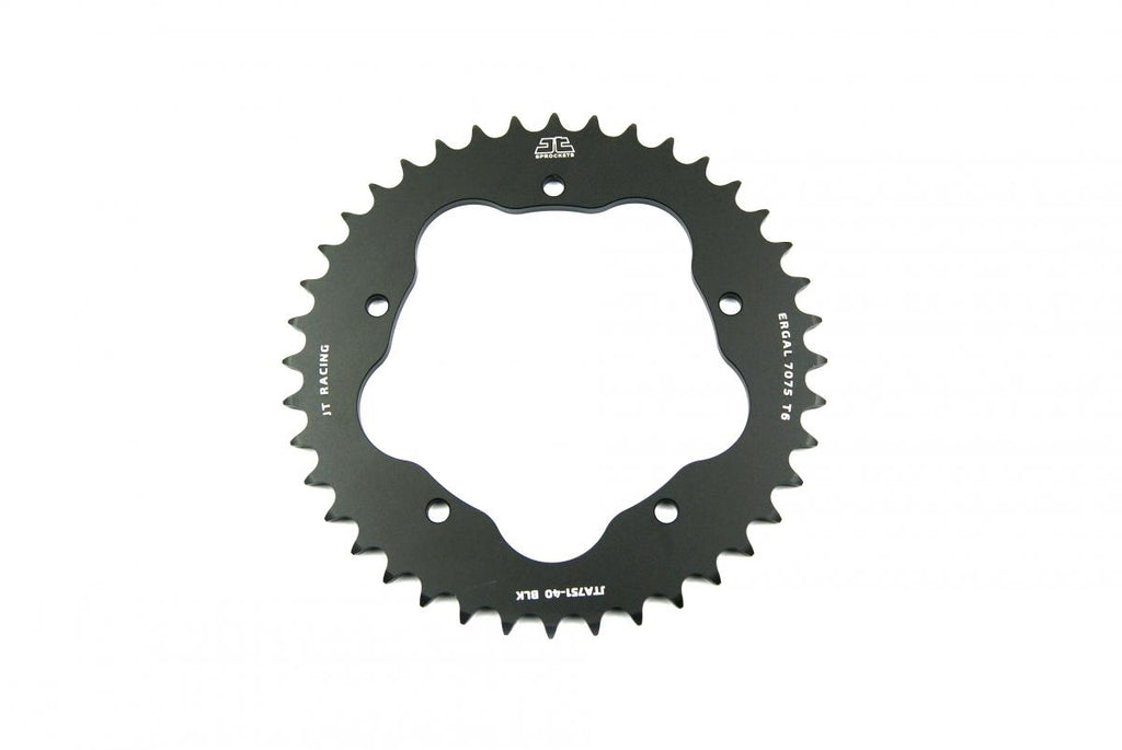 REAR SPROCKET ALLOY JTA751.40BLK, BLACK