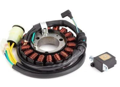 STATOR COIL 88-00 HONDA TRX FOURTRAX 2X4 4X4 300 18 POLES 31120-HC4-003 31120-HC4-750