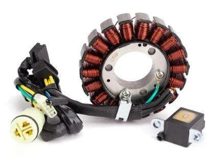 STATOR COIL 88-00 HONDA TRX FOURTRAX 2X4 4X4 300 18 POLES 31120-HC4-003 31120-HC4-750