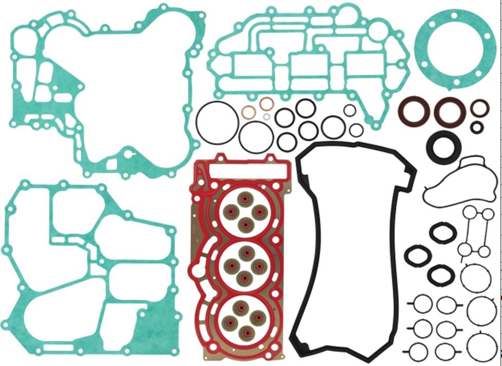 FULL GASKET SET SEA DOO 900, NAMURA NW-10011F, JET SKI, PWC GASKET SET
