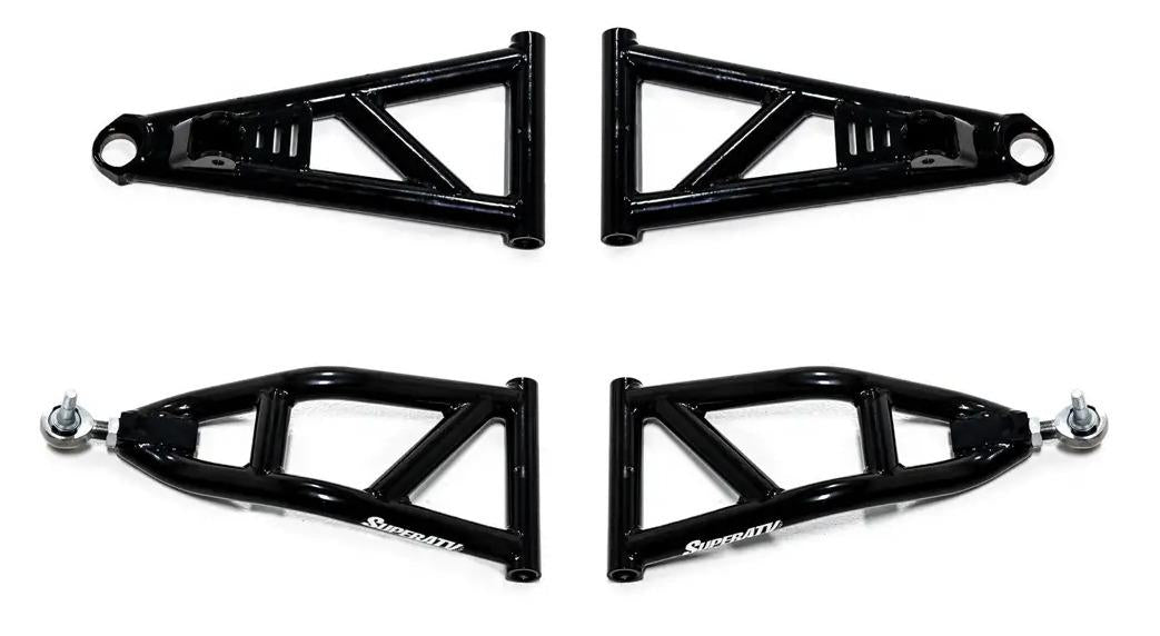 CF Moto U Force 1000 Front A-Arms, SUPER ATV, AA-CF-UF1000-1.5-HC-02, LOWER BALL JOINT INCLUDED, NO BUSHINGS