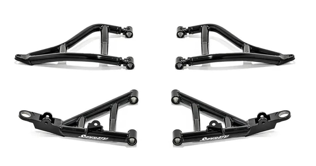 Yamaha Wolverine X4 HC Front A-Arms, SUPER ATV, AA-Y-WV-X4-1.5-HC-02, BUSHINGS INCLUDED, NO BALL JOINT INCLUDED