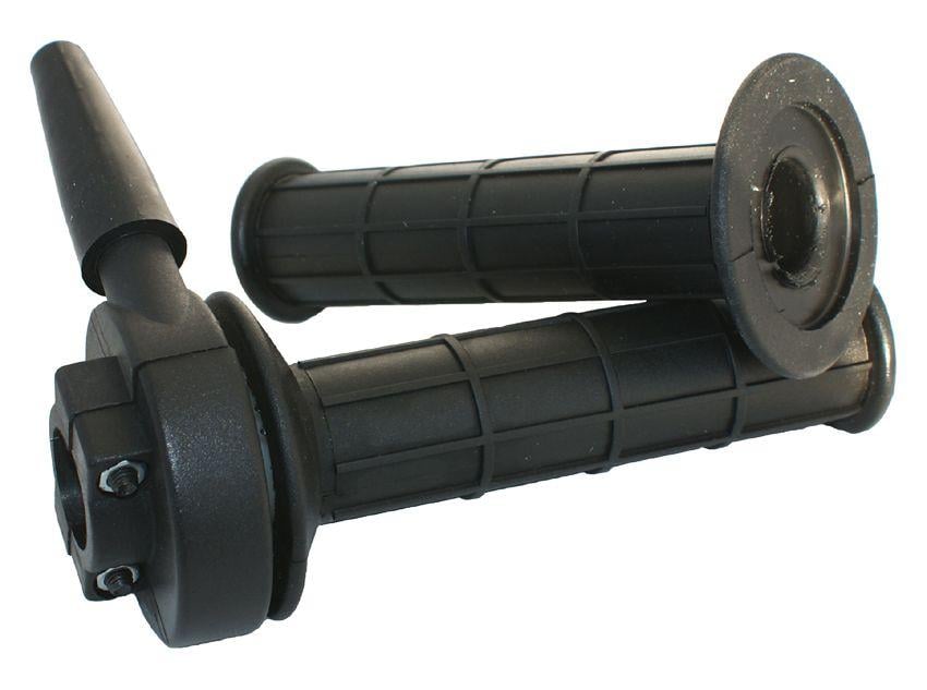 THROTTLE UNIVERSAL W/GRIPS 319, Cemoto C.319, FIR BRAND -