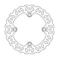 DISC BRAKE REAR SHERCO 250-510, MOTOMASTER 110878
