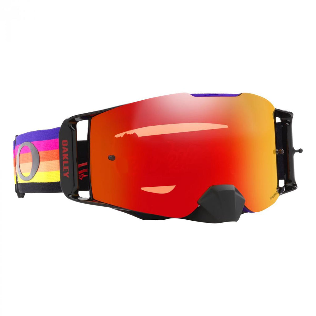 OAKLEY FRONT LINE TROY LEE DESIGN (NEON), OA OO7087-82, PRIZM MX TORCH LENS