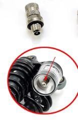 SHOCK SCHRADER VALVE M7 X 0.75mm STAINLESS