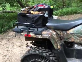 ATV REAR CARGO BAG UNIVERSAL, LUGGAGE / STORAGE PACK