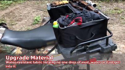 ATV REAR CARGO BAG UNIVERSAL, LUGGAGE / STORAGE PACK