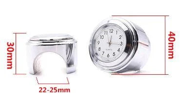 Handlebar Mount Quartz Clock