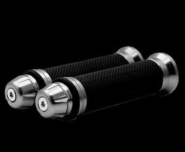 Grip Set Rubber with CNC Aluminum Ends