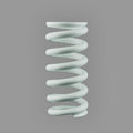 Shock Absorber Spring - 30N (47x190) White, 47-190-30, HIGH PERFORMANCE SHOCK SPRING, K-TECH SUSPENSION