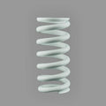 Shock Absorber Spring - 40N (47x190) White, 47-190-40, HIGH PERFORMANCE SHOCK SPRING, K-TECH SUSPENSION