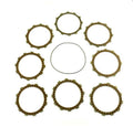 CLUTCH FRICTION PLATE SET HONDA CRF450R 11-16, ATHENA P40230090, WITH GASKET