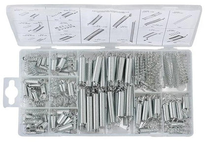SPRING ASSORTMENT MIX KIT - ZINC PLATED SPRINGS - 20 SIZES
