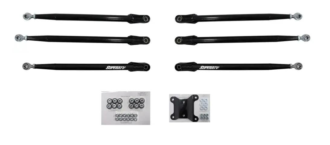 Can-Am Maverick X3 Tubed Radius Arm SET, SUPER ATV, RA-CA-X3-TU-02, KIT CONTAINS 6 ARMS