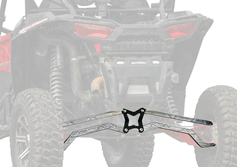 BILLET RADIUS ARM SET SUPER ATV POLARIS XP TURBO HC RA-P-RZRT-B-HC KIT CONTAINS 4 ARMS