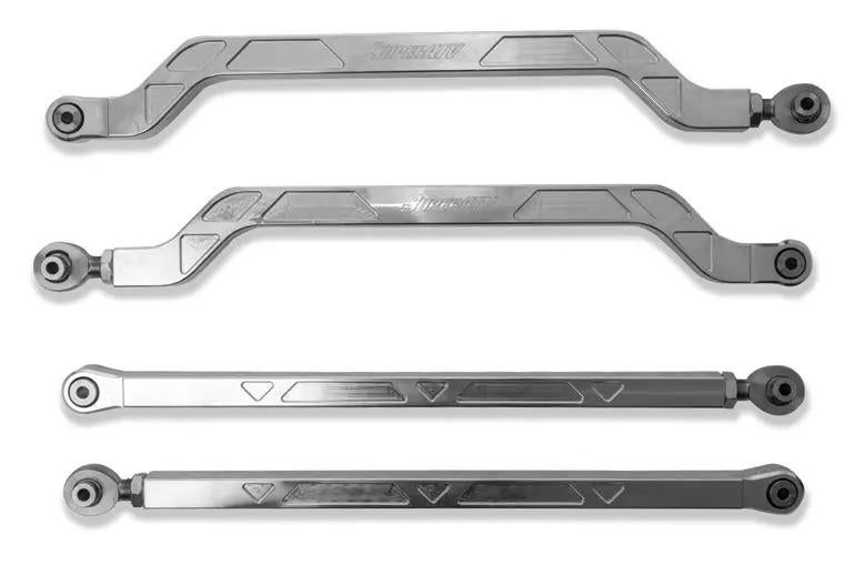 BILLET RADIUS ARM SET SUPER ATV POLARIS XP TURBO S HC RA-P-RZRTS-B-HC KIT CONTAINS 4 ARMS