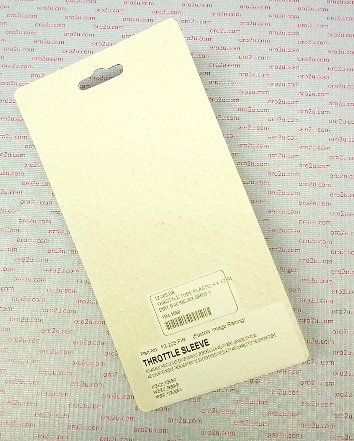 THROTTLE TUBE PLASTIC KX YZ RM, DIRT RACING MX-08653-1