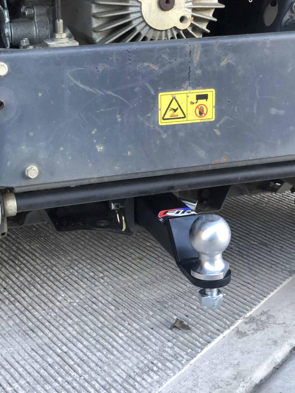 KUBOTA HITCH 50mm BALL & PIN, SUIT MODEL RTV -X900M-EU, ATV UTV QUAD HITCH MOUNT