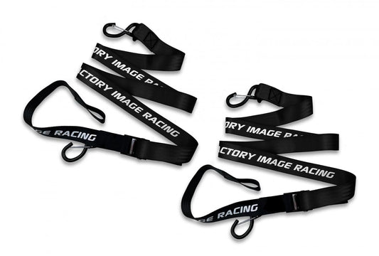 TIE DOWNS 38mm 1.5 BLACK & BLACK, 500KG