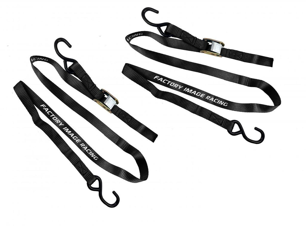 TIE DOWNS 25mm 1 BLACK, 500KG