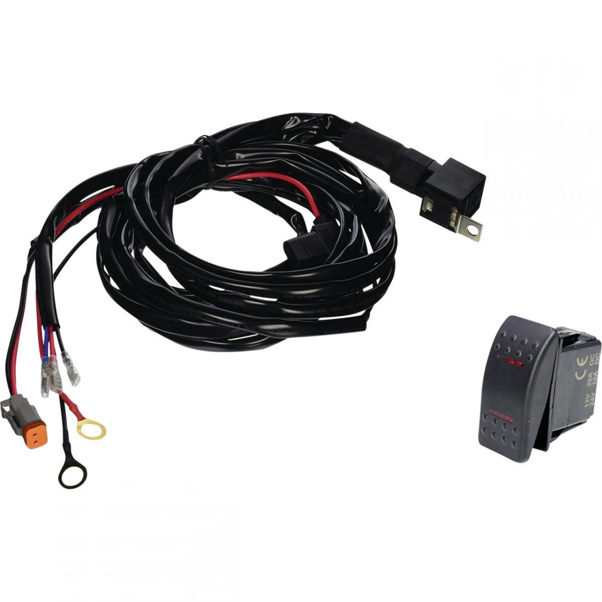 TIGER LIGHTS - SINGLE 2 PIN WIRING HARNESS 5m TLMWH1