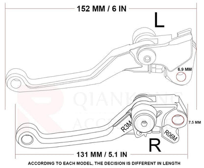 FLEXI CLUTCH & BRAKE LEVER CNC BILLET, Honda XR250 95-07 RED PIVOT