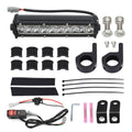 7/8 22mm LED HEADLIGHT BAR UNIVERSAL YAMAHA KAWASAKI HONDA SUZUKI