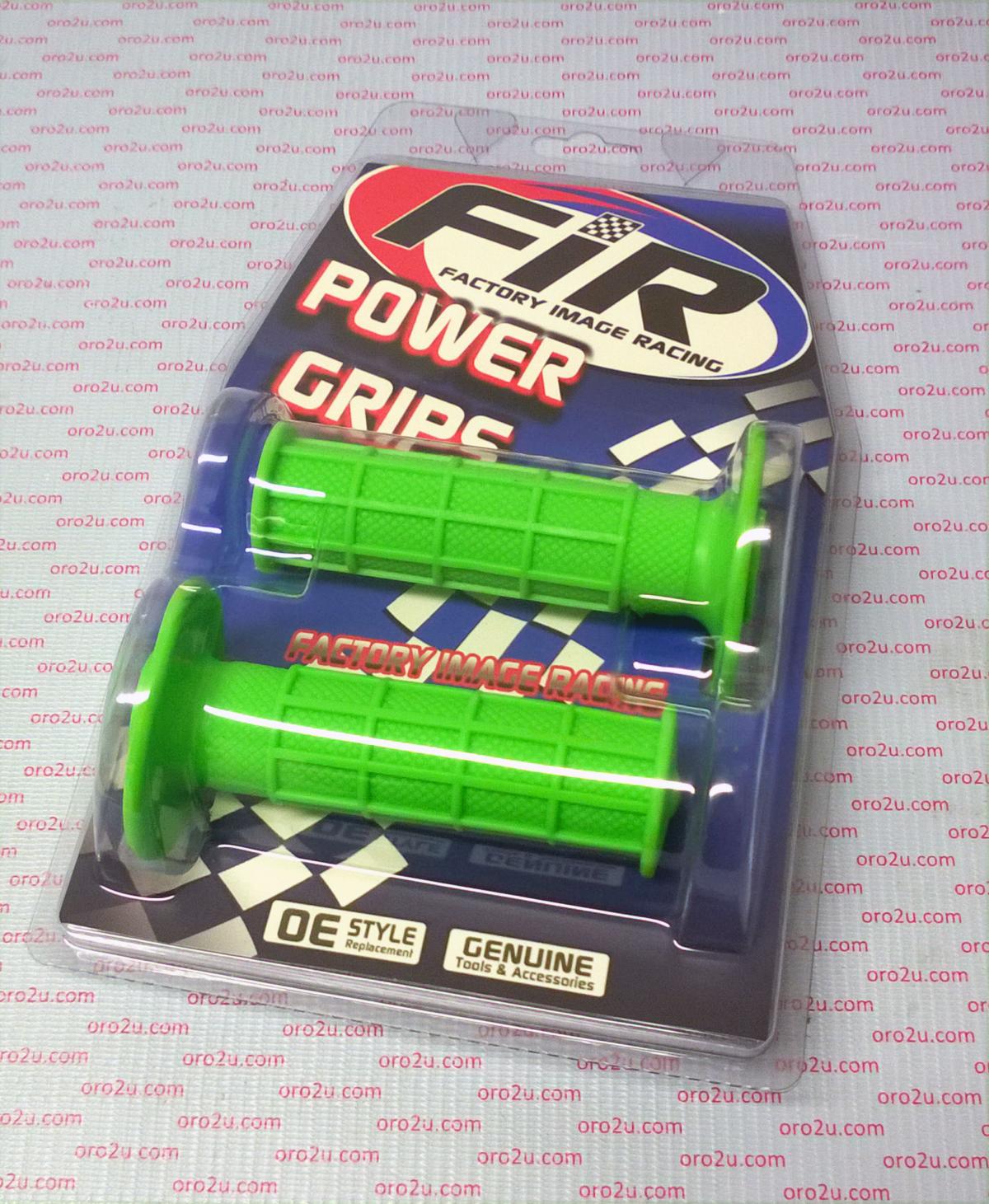 GRIPS FULL WAFFLE GREEN, ID SIZE 22/25mm