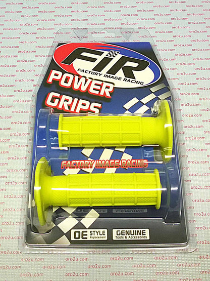 GRIPS FULL WAFFLE YELLOW, ID SIZE 22/25mm
