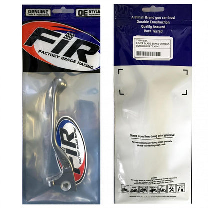 LEVER BLADE BRAKE GRIMECA, DOMINO 0818.71 SILVER