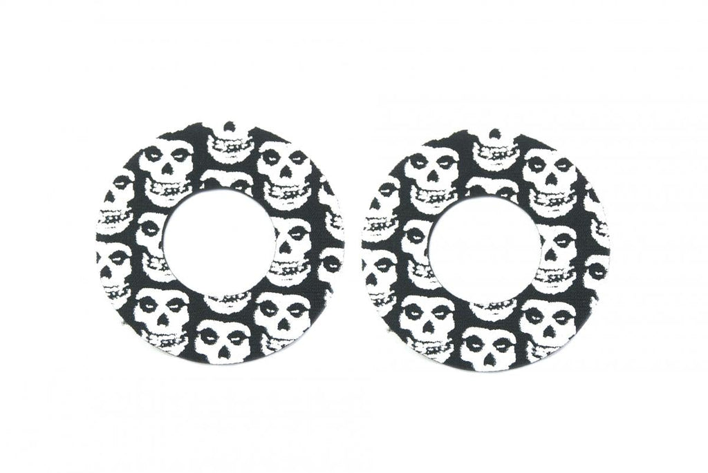 GRIP DONUTS BLACK SKULL, PAIR
