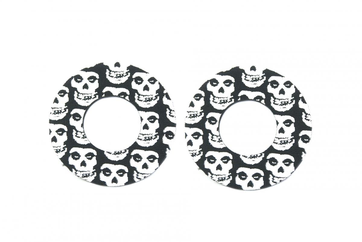 GRIP DONUTS BLACK SKULL, PAIR