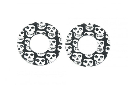 GRIP DONUTS BLACK SKULL, PAIR