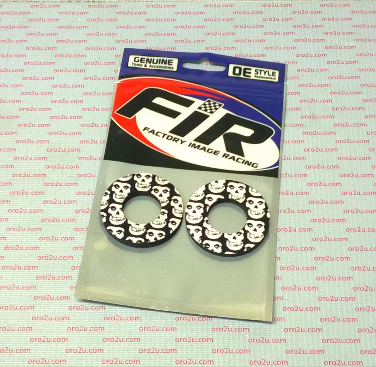 GRIP DONUTS BLACK SKULL, PAIR