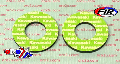 GRIP DONUTS GREEN KAWASAKI, PAIR