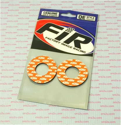 GRIP DONUTS ORANGE KTM, PAIR